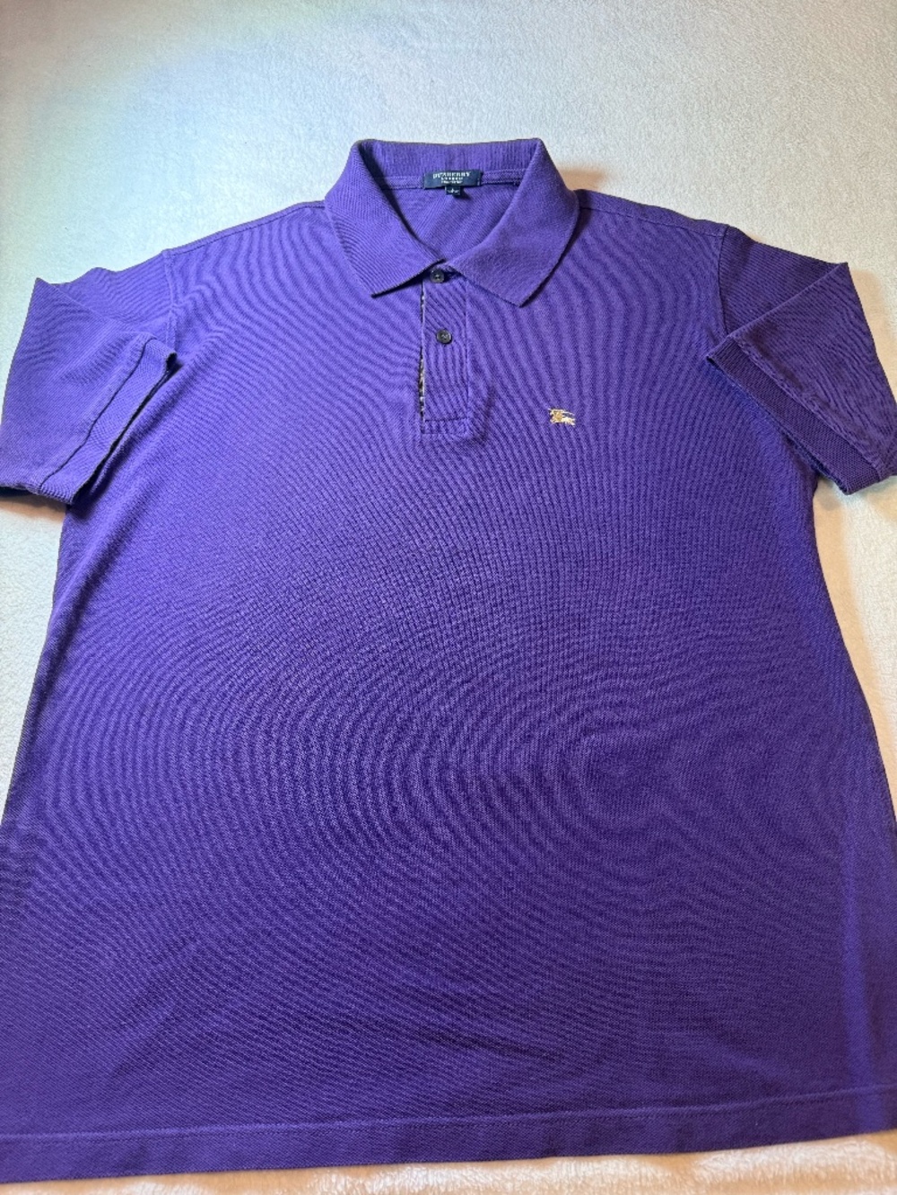 BURBERRY LONDON MENS POLO SHIRT SIZE LARGE